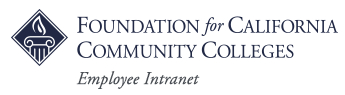 Foundation for California Community Colleges Intranet